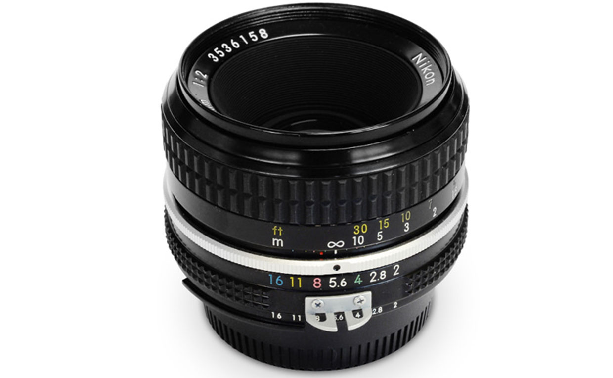 ニコン NIKKOR AI-S 50mm f1.8 L18cフィルター付き - レンズ(単焦点)