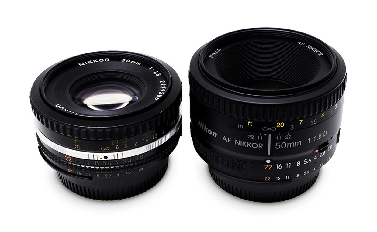 WEB限定カラー nikon ai ais 50mm 1.8 24mm 2.8 ニコン レンズ(単焦点 ...