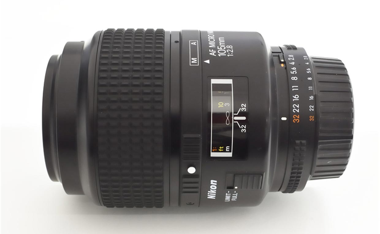 af micro nikkor 105mm 1 2.8 d lens