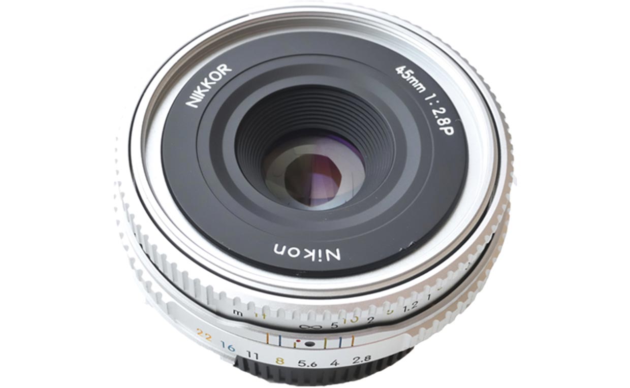 Nikon AI-S NIKKOR 45mm F2.8P Fマウント ニコン MF一眼レフ用 標準単