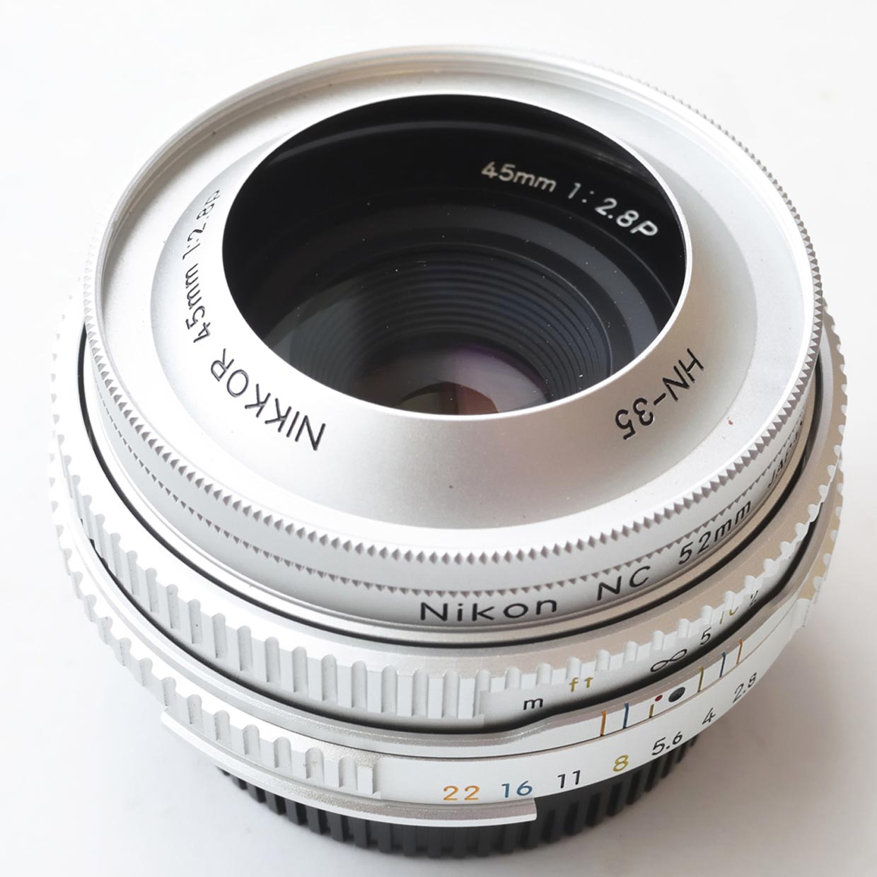 NIKON Ai-s NIKKOR 45mm f2.8 P-