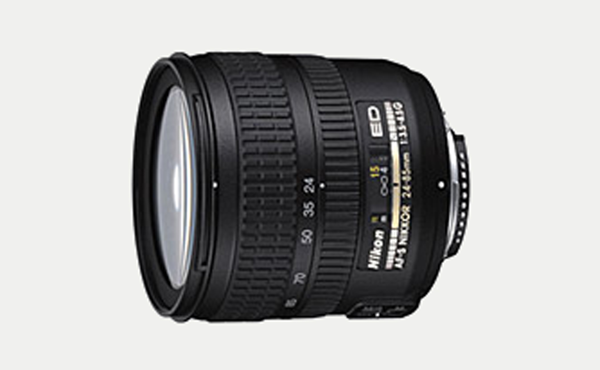 AF-S Zoom-Nikkor 24-85mm f/3.5-4.5G IF-ED (3.5x) | F mount Lenses