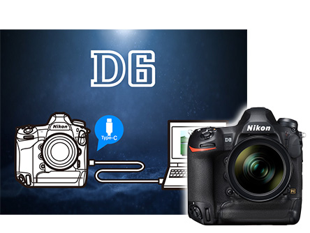 D6 | Copying Pictures to a Computer Using a USB Cable