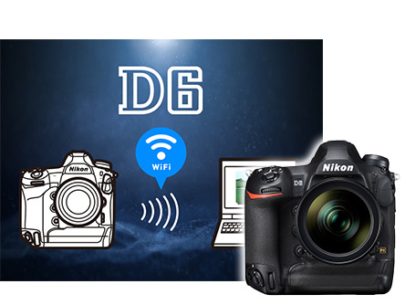 D6 | Copying Pictures to a Computer Using Built-in Wi-Fi
